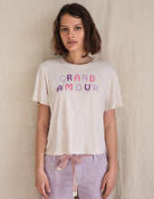 Load image into Gallery viewer, Grand Amour Tee- Oatmeal
