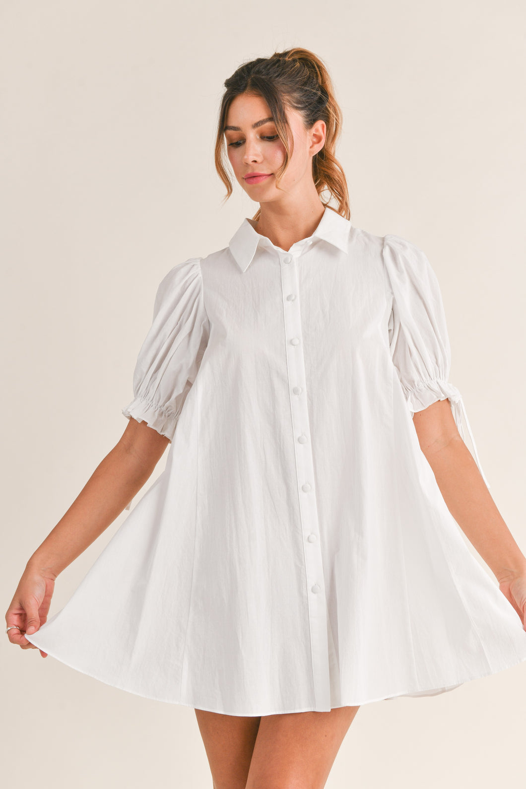 Ophelia Dress- Off White